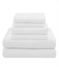 Набор банных полотенец Ediree из турецкого хлопка, 2 предмета Linum Home, White