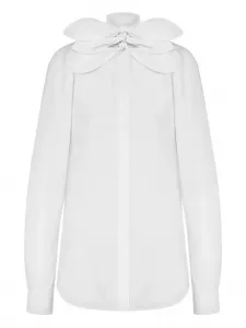 Рубашка с бантом Moschino, белый