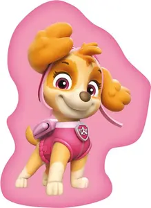 Декоративная подушка Щенячий патруль Скай Ветер, бархат 38x27 см