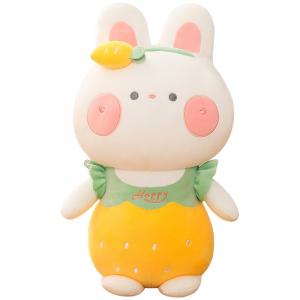 Фруктовый зайчик, плюшевая кукла с головой клубника ананас Mocha duck