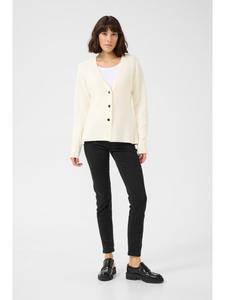 Kaffe Вязаный свитер Kaneville облегающего кроя, цвет мел