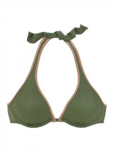 Верх бикини Bruno Banani Top, оливковый