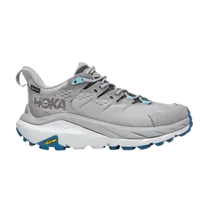 Кроссовки HOKA Wmns Kaha 2 Low GORE-TEX 'Sharkskin Blue Coral', серый