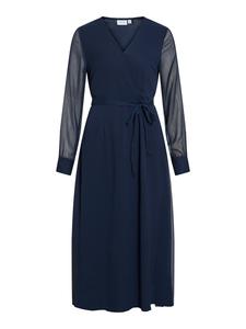 Платье до колена Vila, темно-синий