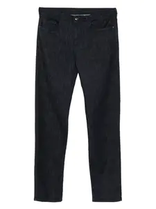 Джинсы с пятью карманами Canali, синий