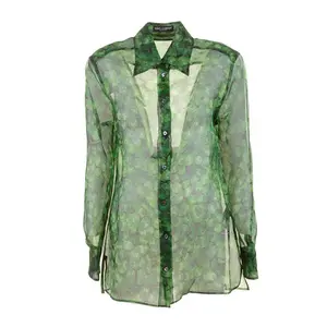 Рубашка с длинным рукавом Dolce & Gabbana 746239, зеленый