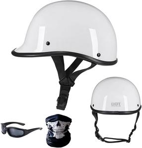 Полушлем YMKJGZS, белый