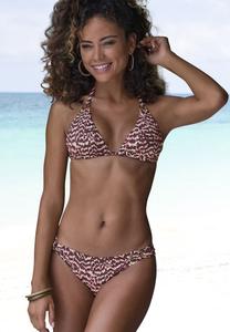 Низ бикини LASCANA LASCANA BIKINI-HOSE, Bordeaux Bedruckt/Bordeaux