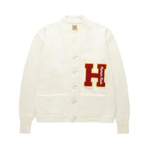 Кардиган Human Made Low Gauge Knit Cardigan, White