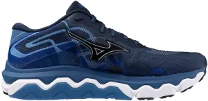 Мужские беговые кроссовки Mizuno Wave Horizon 3, синий/серебристый