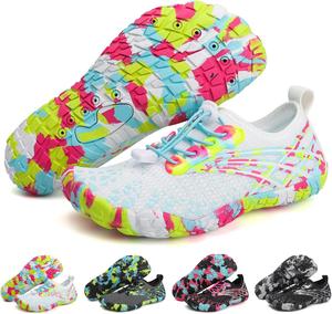 Водные туфли для мужчин для походов, взрослые, быстросохнущие, акваноски, босоножки для женщин, для ходьбы, плавания, спорта, пляжа, каякинга, серфинга Guniyifs, белый