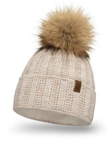 Шапка Vivisence 7019, бежевый