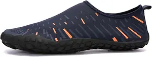 Обувь для воды для женщин и мужчин, быстросохнущие пляжные туфли для спорта, мягкие для плавания в бассейне, походов, дайвинга, прогулок, кроссовки Generic, темно-синий
