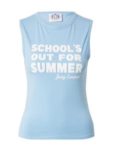 Топ Juicy Couture SCHOOLS OUT, Light blue
