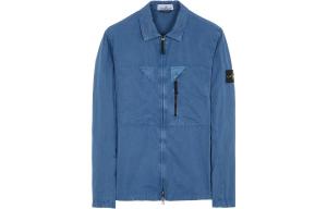 SS23 Нейлоновая куртка Meta Мужская темно-синяя Stone Island, темно-синий