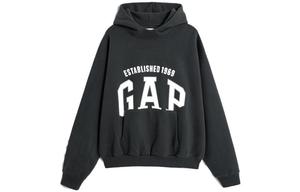 Толстовка унисекс GAP, Черный/Серый