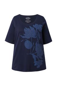 Рубашка Ulla Popken, темно-синий/темно-синий