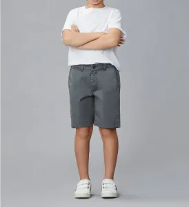 Зауженные шорты Jacob серо-зеленого цвета Moss Dl1961 - Kids'