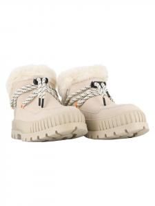 Palladium Туфли на шнуровке кремового цвета