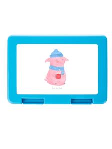 Mr. & Mrs. Panda Коробка для хранения глинтвейна (в форме свиньи) без надписи, белого цвета