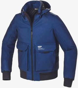 Мотоциклетная текстильная куртка Metromover H2Out Spidi, голубовато-черный