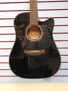 Акустическая гитара Takamine GD30CE A/E Solid Top Black