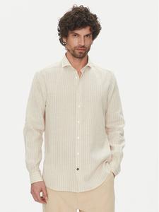 Рубашка обычного кроя 60357 151606 Hechter Paris, бежевый