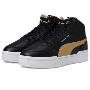 Мужские черные кроссовки Puma Porsche Legacy California Pro Mid на платформе GAL1232 Puma, черный