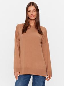 Свитер обычного кроя Kontatto, коричневый