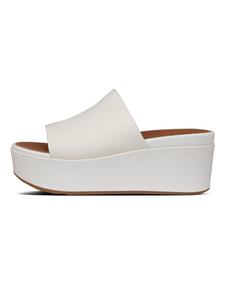 Мюли fitflop LederKeil, кремовый