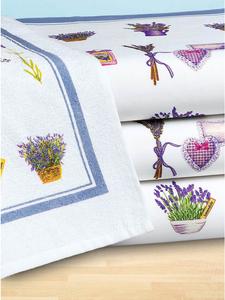 Witt Weiden Белые кухонные полотенца с принтом