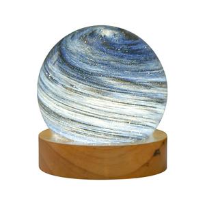 Ночной светильник лампа луна, три цвета подсветки, планета хобо, атмосферный свет для спальни, настольный прикроватный Star mobs, Starry Sky Lamp