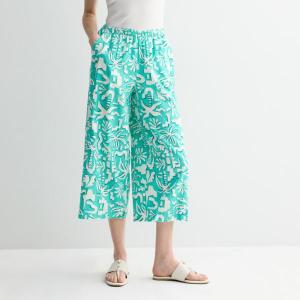Женские укороченные легкие брюки Sonoma Goods For Life, цвет aqua teal palm