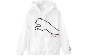 Детская куртка Puma, зеленый