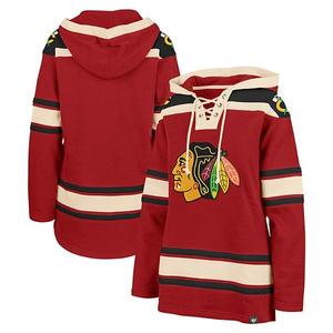 Женский худи '47 Chicago Blackhawks Superior Lacer Unbranded