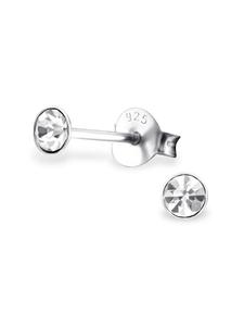 Bungsa Серебряные серьги-гвоздики