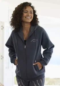 LASCANA толстовка с капюшоном "Толстовка с капюшоном", с боковыми карманами и начесом внутри, одежда для отдыха, костюм для отдыха, антрацит