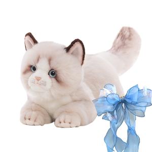 Искусственная плюшевая кошка плюшевая кукла высота 20см CU MATE C