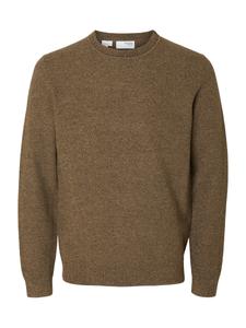 Свитер SELECTED SLHROSS, темно-коричневый