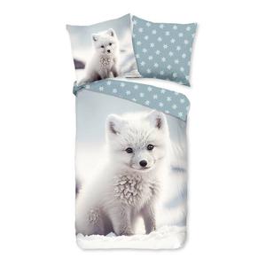 Фланелевое постельное белье Good morning 33021, 135 х 200 см + подушка 80 х 80 см