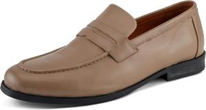 Мужские кожаные лоферы Spring Step Paul Formal без шнурков, Taupe