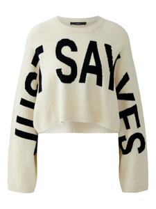 Свитер OUI, кремовый