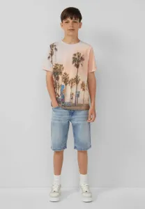 Футболка с принтом по всей поверхности mit S.Oliver, Weiß