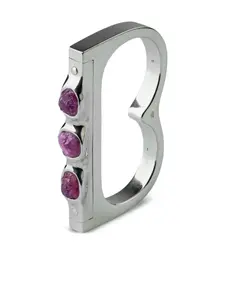 Серебряное кольцо с рубином Parts Of Four