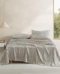 Комплект постельного белья Piccolo из 4 предметов, хлопок, плотность ткани 300 нитей, размер King Marimekko, Off White, Charcoal