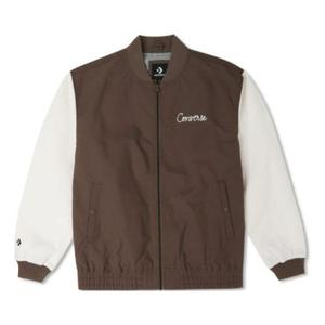 Куртка chain stitch woven jacket 'earthy brown' Converse, коричневый