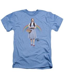 Мужская футболка Over The Rainbow (цвет меланж) Wizard Of Oz, Bright blue