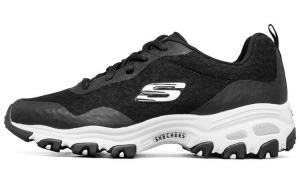Кроссовки женские D"Lites 1.0 Chunky с низким верхом, черные/белые Skechers
