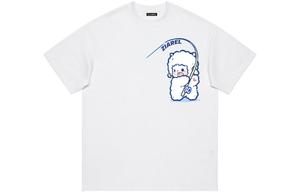 Футболка Unisex Crew Neck Moderate Heavyweight ZIAREL, белый fishing lamb