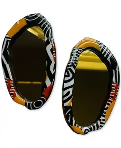 Серьги-Гвоздики Сарай Swanky Designs, brown